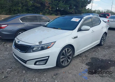 2015 Kia Optima Sx Turbo из США, поврежденный, VIN 5XXGR4A68FG410762